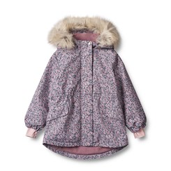 Wheat Jacket Mathilde Tech - Winter flowers